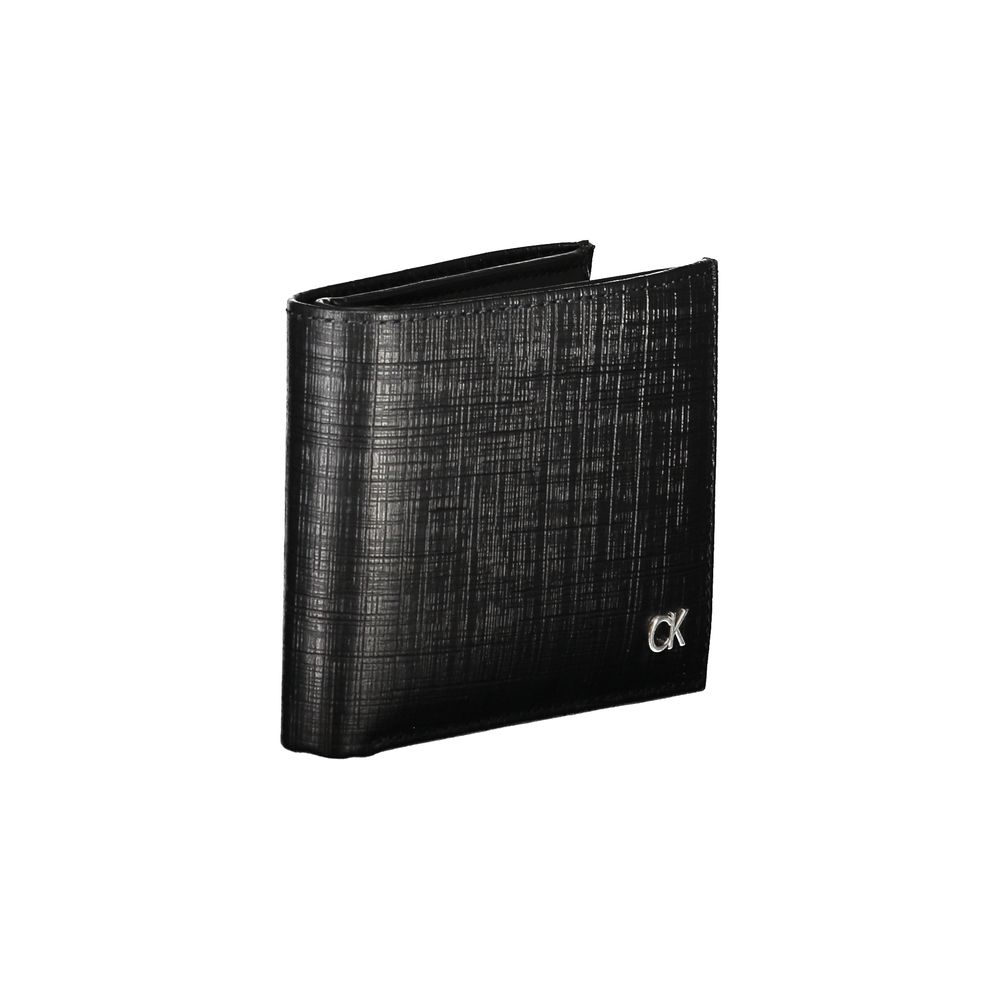 Calvin Klein Nero Leather Men's Wallet