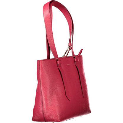 Coccinelle Rosso Leather Women Handbag