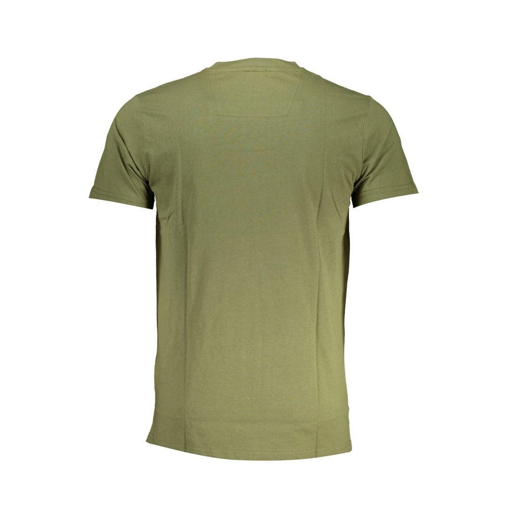 Cavalli Class Verde Cotton Men T-Shirt