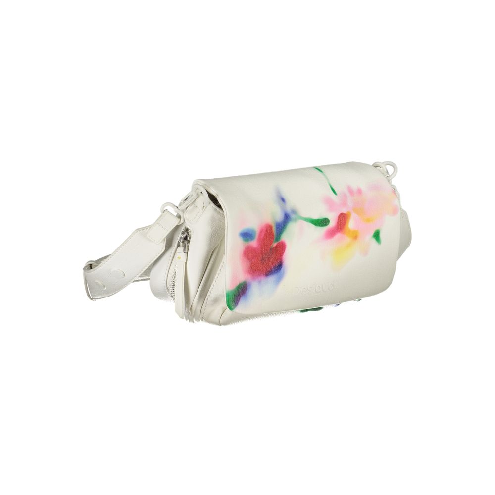 Desigual Bianco Polyurethane Women's Shoulder Bag