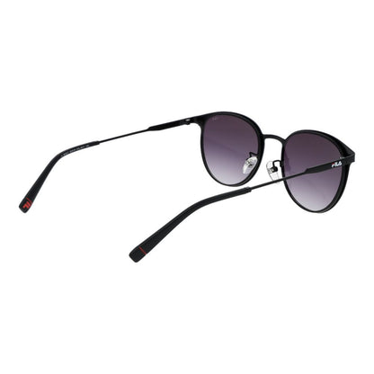 Fila Black Stainless Steel Sunglasses