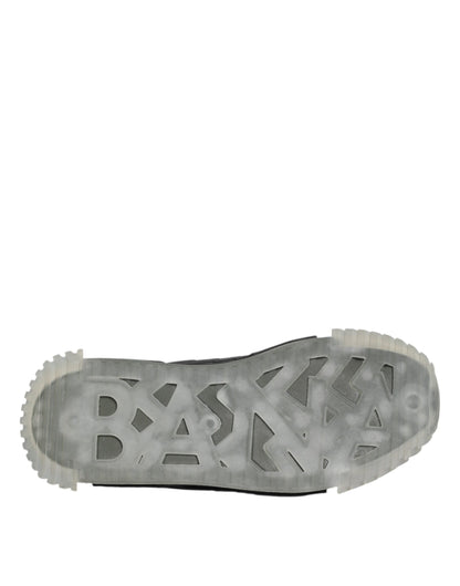 حذاء سنيكرز دولتشي آند غابانا متعدد الألوان برباط ومنخفض الرقبة NS1