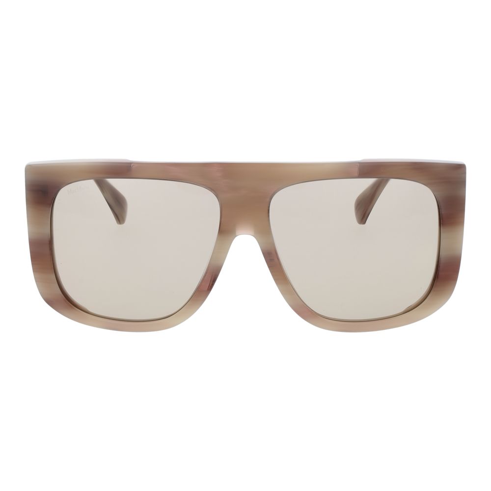 Max Mara Beige Acetate Sunglasses