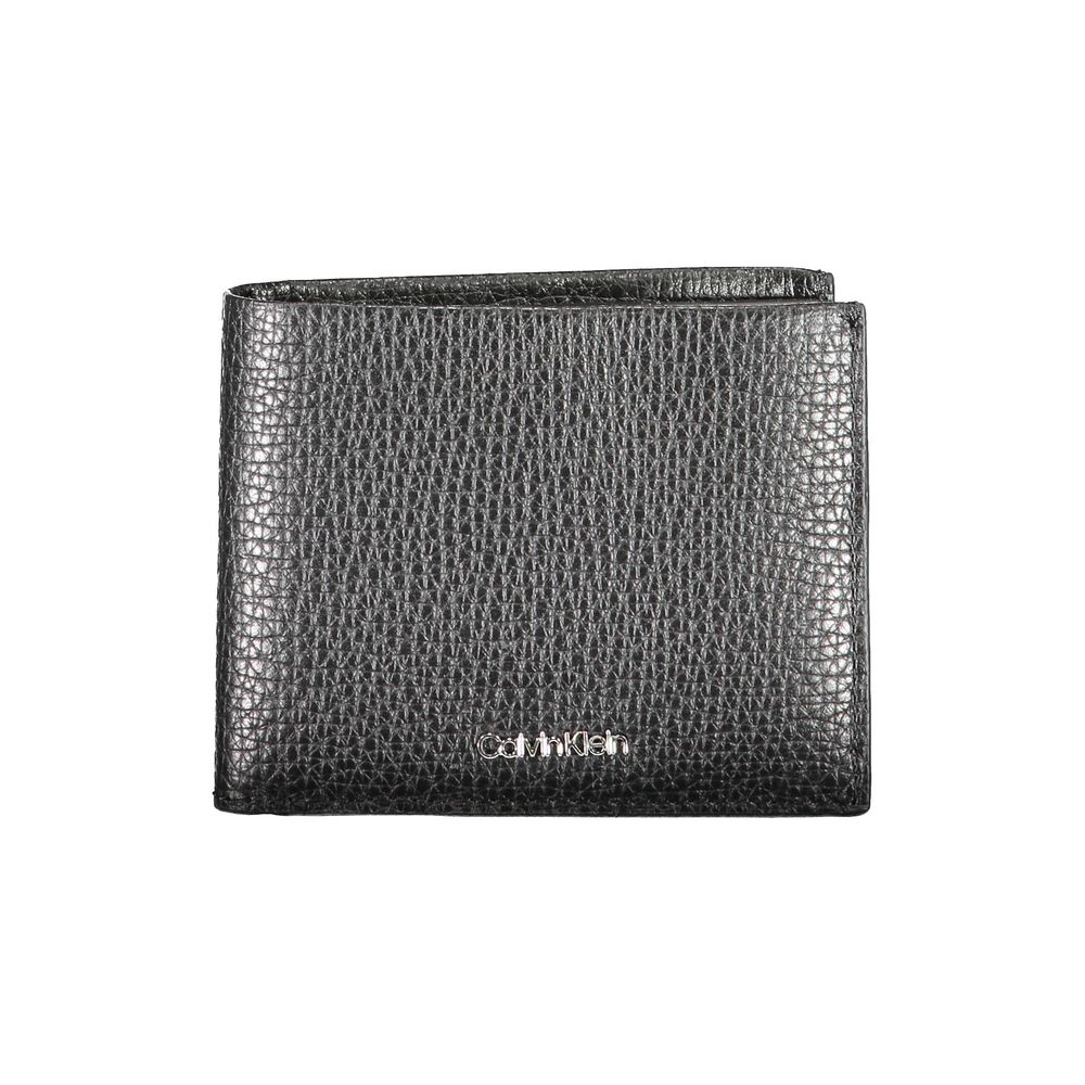 Calvin Klein Black Leather Men's Wallet