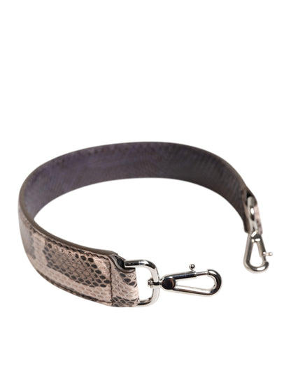 حزام كتف من الجلد الطبيعي البيج من دولتشي آند غابانا