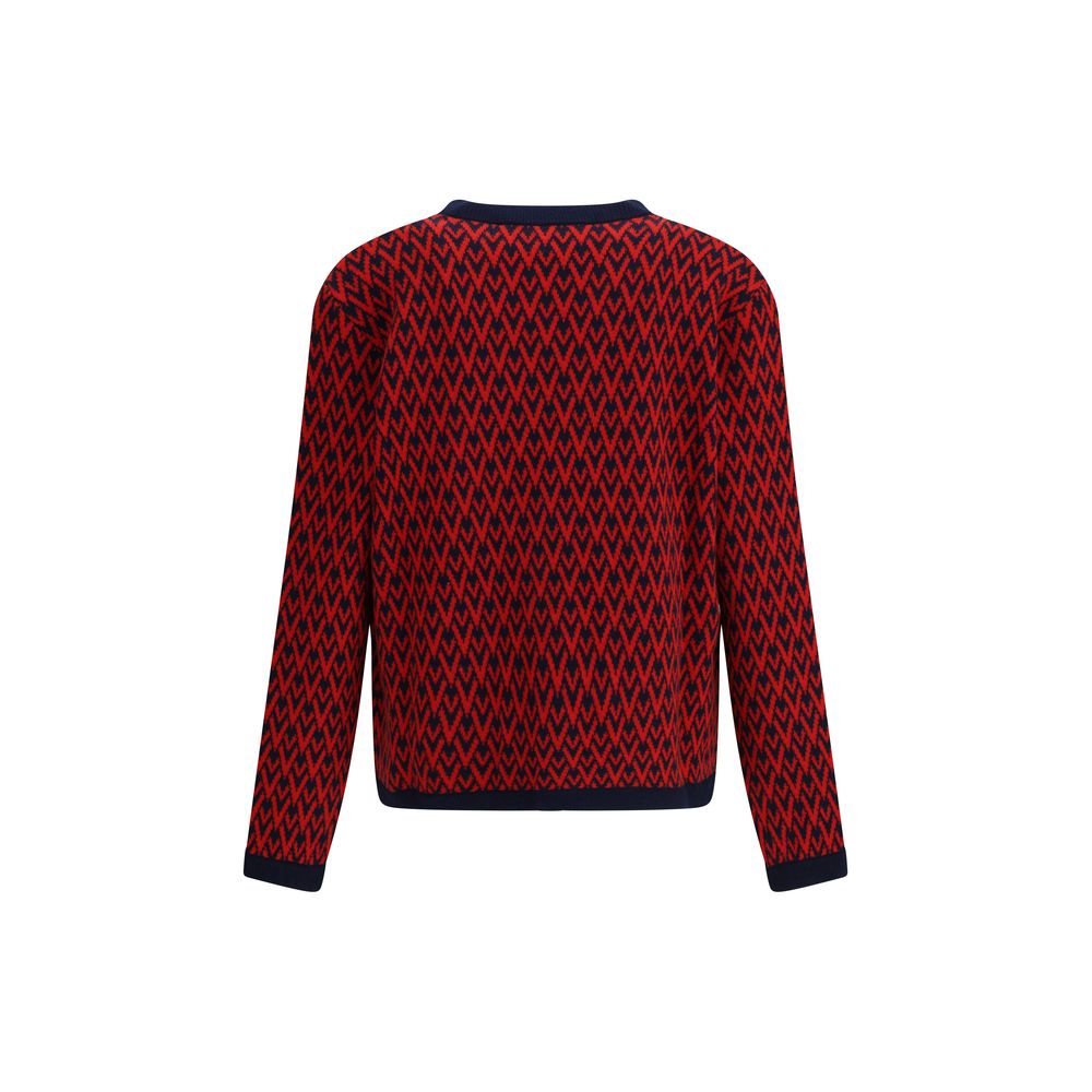 كارديجان صوف متعدد الألوان من فالنتينو