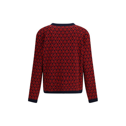 كارديجان صوف متعدد الألوان من فالنتينو