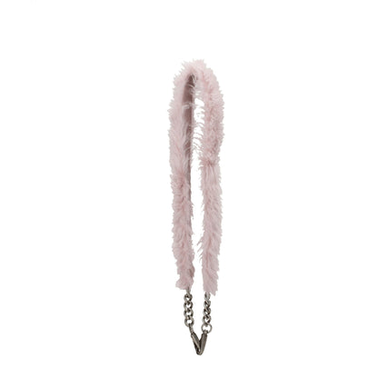Miu Miu Pink Fur Shoulder Bag