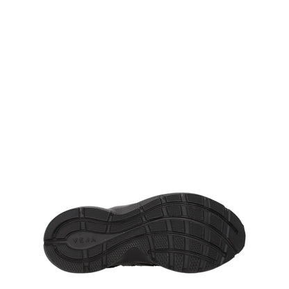 Veja Black Fabric Athletic Sneakers
