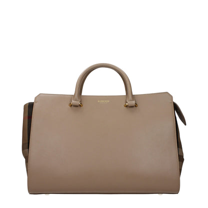 Burberry Beige Leather Handbag