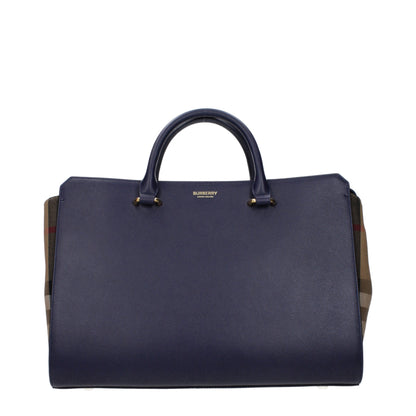 Burberry Blue Leather Handbag