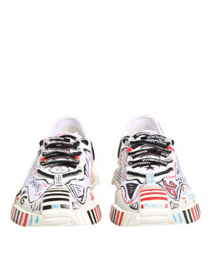 حذاء سنيكرز رجالي متعدد الألوان منخفض الرقبة من دولتشي آند غابانا NS1