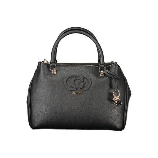 Guess Jeans Black Polyurethane Women's Handbag