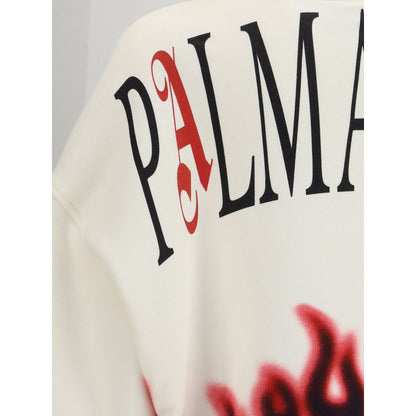 سويت شيرت قطني متعدد الألوان من Palm Angels