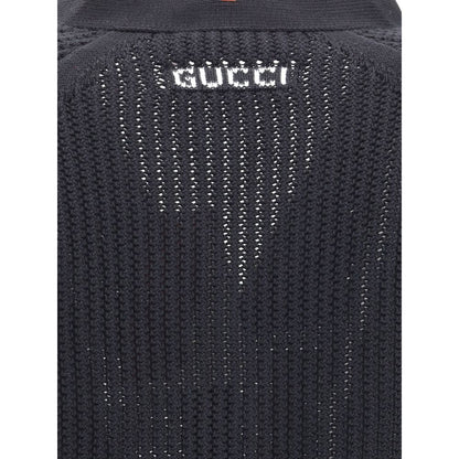 كارديجان غوتشي القطني الأسود