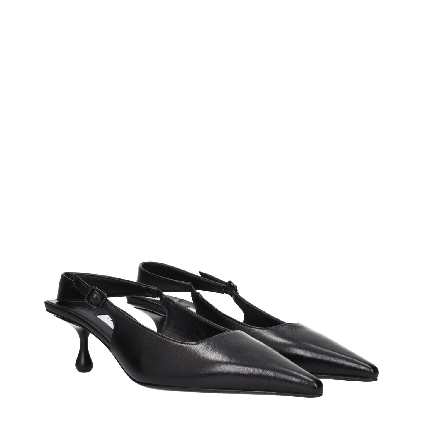 Jimmy Choo Black Leather Sandals