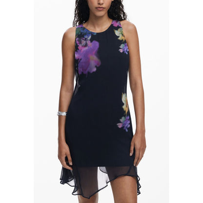 Desigual Nero Polyester Women's Dress