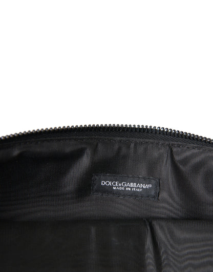 حقيبة دولتشي آند غابانا متعددة الألوان بنقشة جلد النمر وشعار جاكار