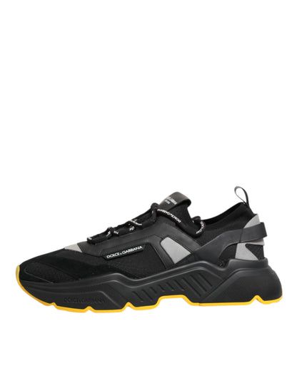 حذاء سنيكرز رجالي Dolce &amp; Gabbana Black Daymaster Low Top