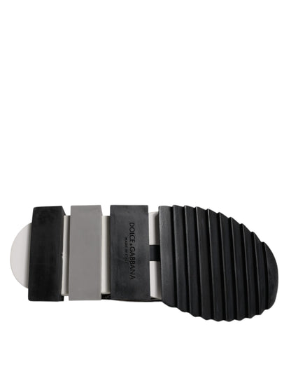 حذاء سنيكرز دولتشي آند غابانا سورينتو سهل الارتداء باللونين الأسود والأبيض