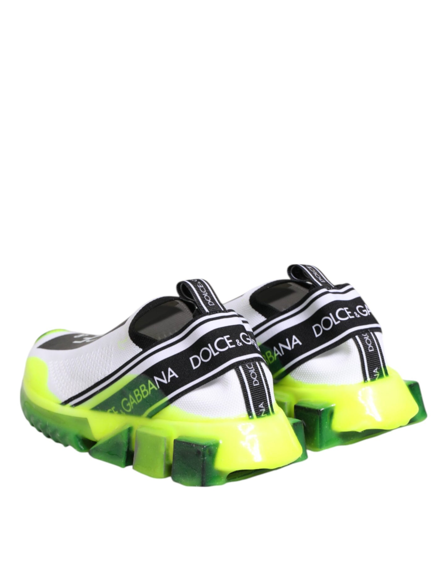 حذاء سنيكرز دولتشي آند غابانا سورينتو سهل الارتداء باللونين الأسود والأبيض