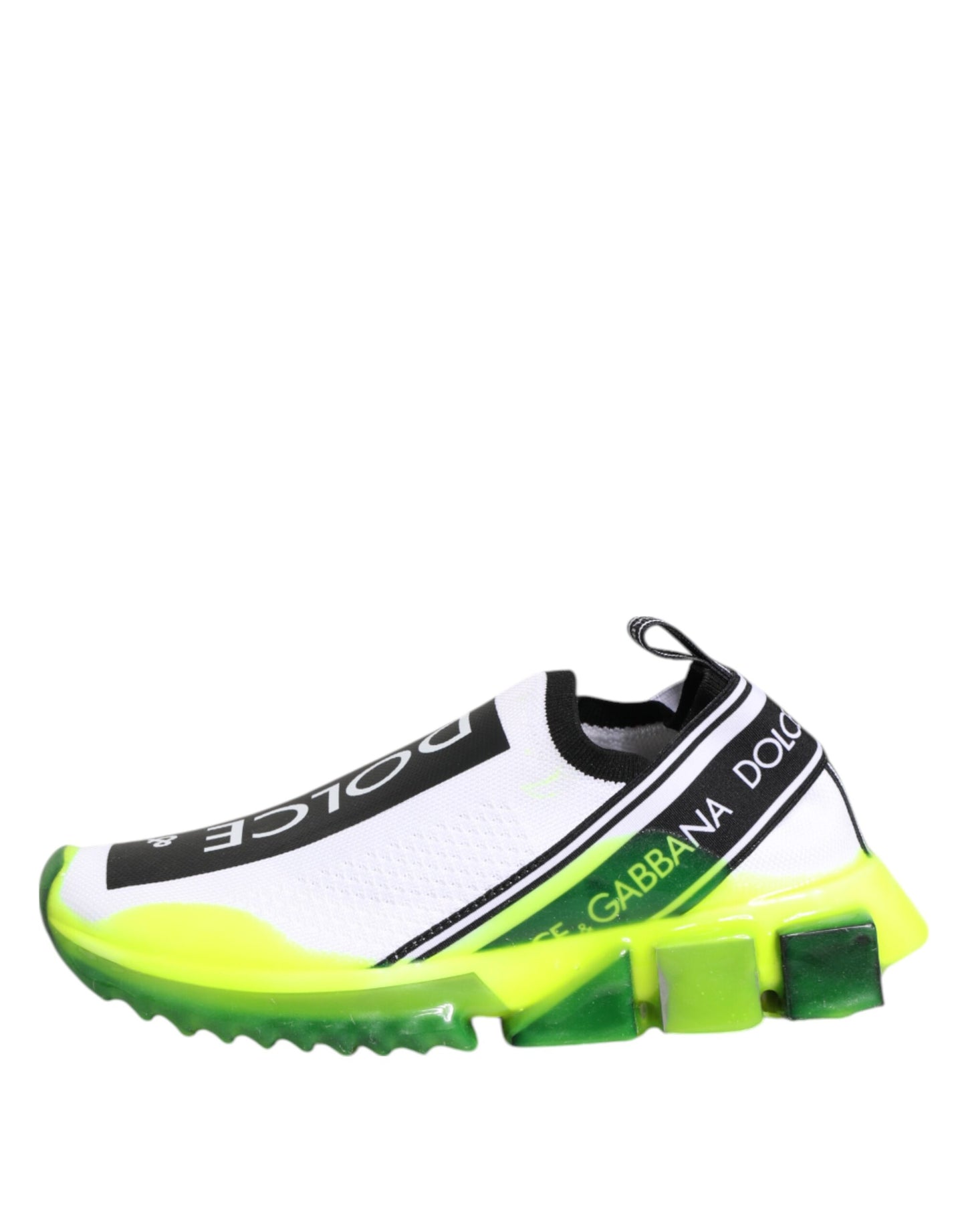 حذاء سنيكرز دولتشي آند غابانا سورينتو سهل الارتداء باللونين الأسود والأبيض