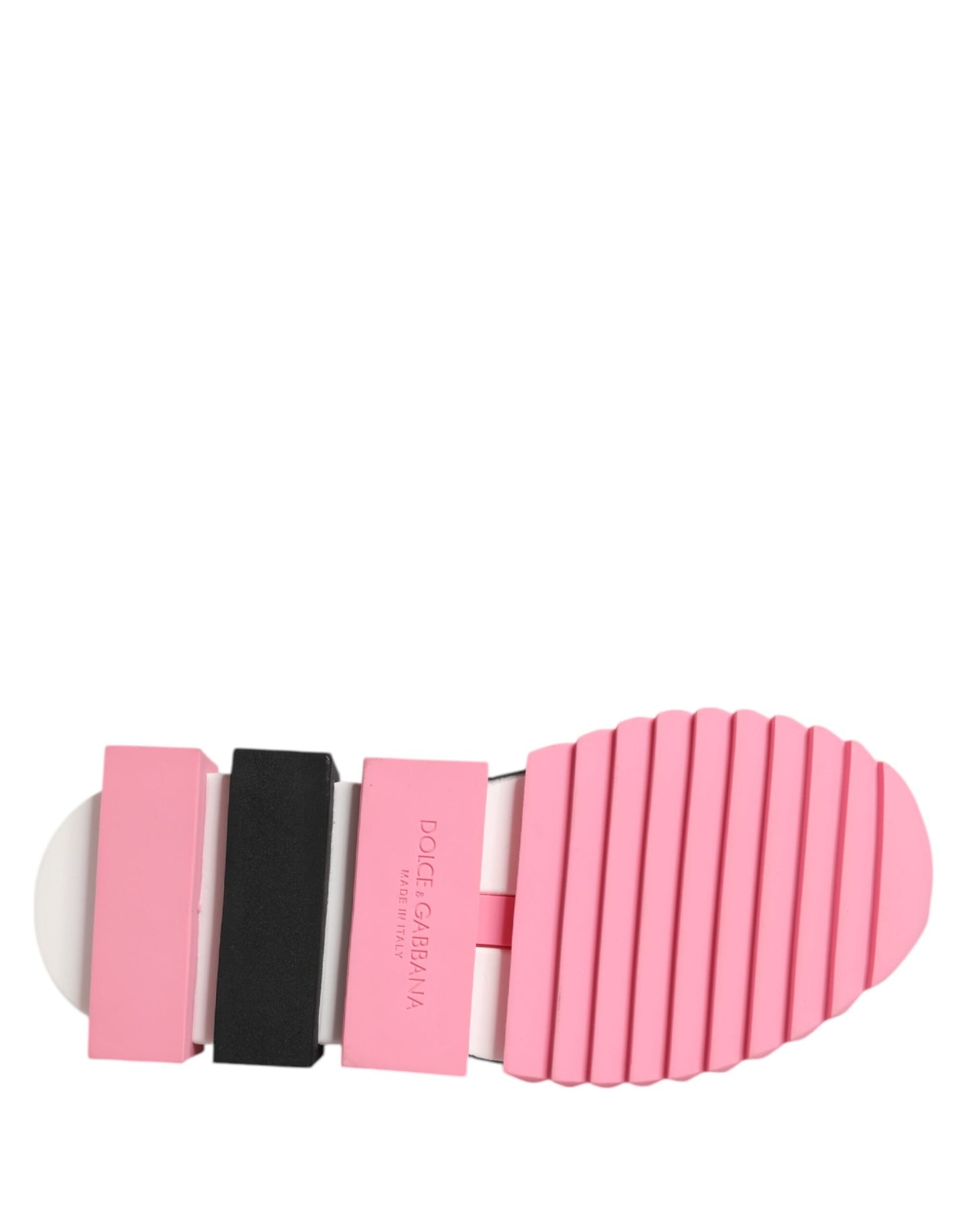 حذاء سنيكرز سورينتو بطبعة وردة بيضاء من دولتشي آند غابانا