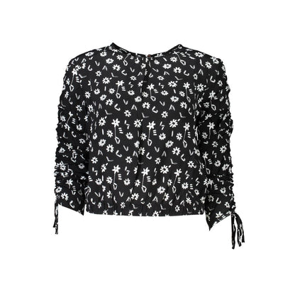 Desigual Black Viscose Women Blouse