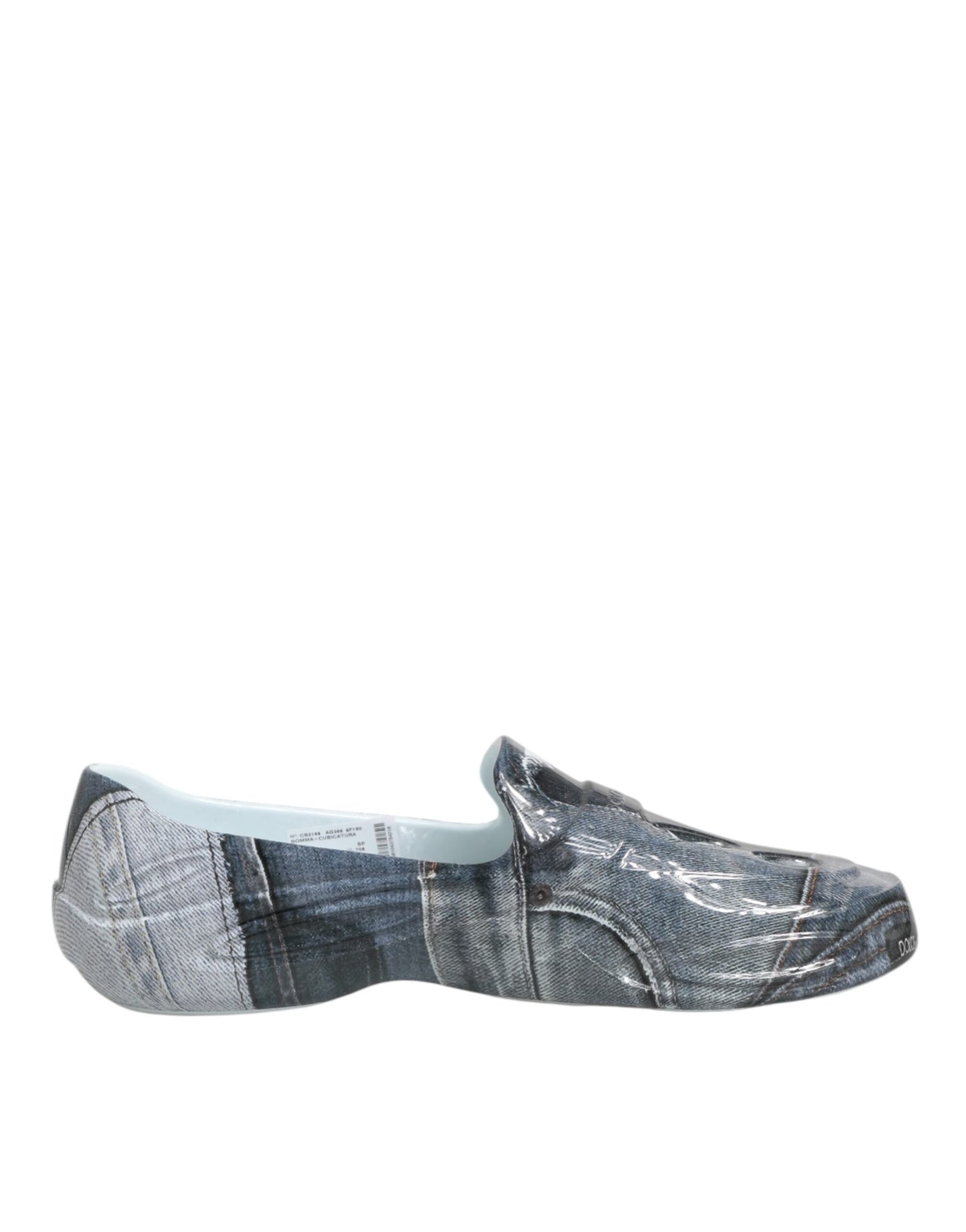 حذاء رياضي رجالي متعدد الألوان من المطاط من دولتشي آند غابانا برقبة منخفضة