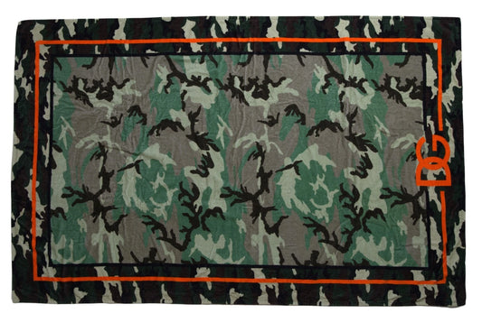 وشاح دولتشي آند غابانا متعدد الألوان من القطن المطبوع