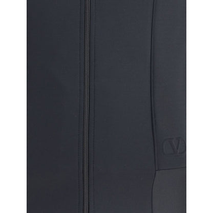 سويت شيرت فالنتينو بوليستر أسود