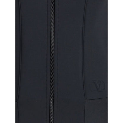 سويت شيرت فالنتينو بوليستر أسود