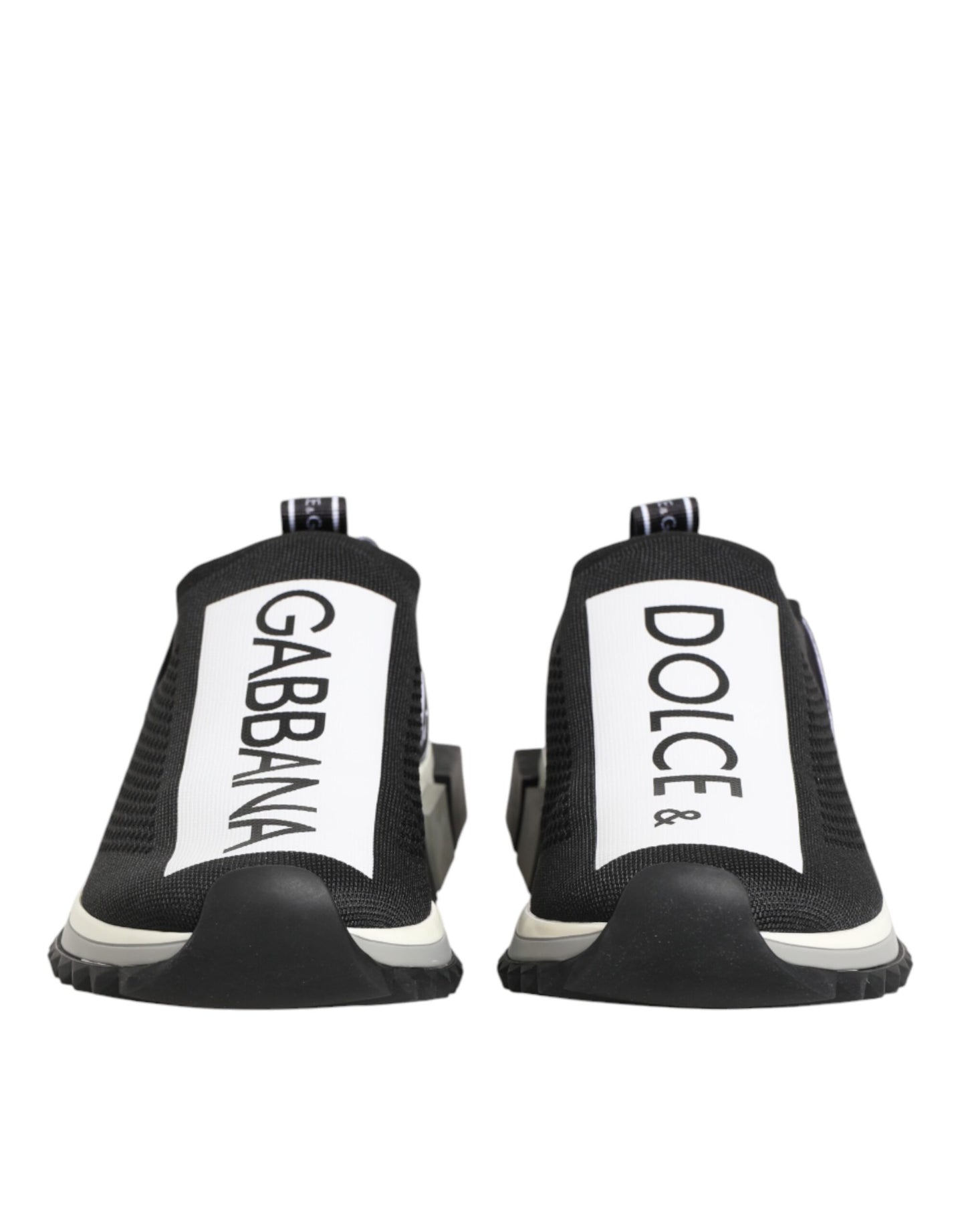 حذاء سنيكرز رجالي من دولتشي آند غابانا أسود سهل الارتداء سورينتو