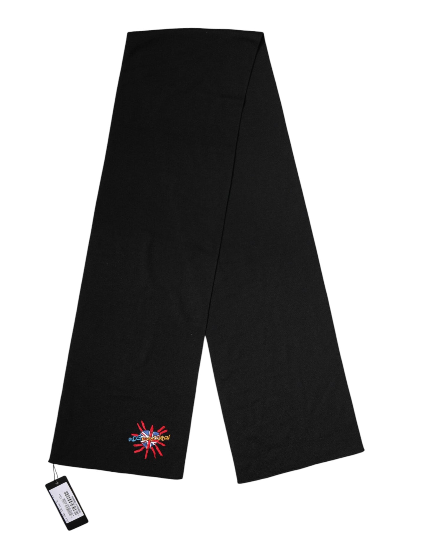 وشاح دولتشي آند غابانا بلو صوف دي جي لوفز لندن للرقبة