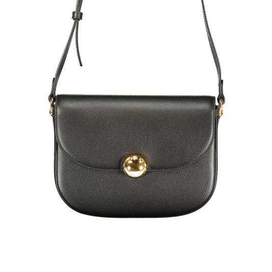 Furla Black Leather Women Crossbody