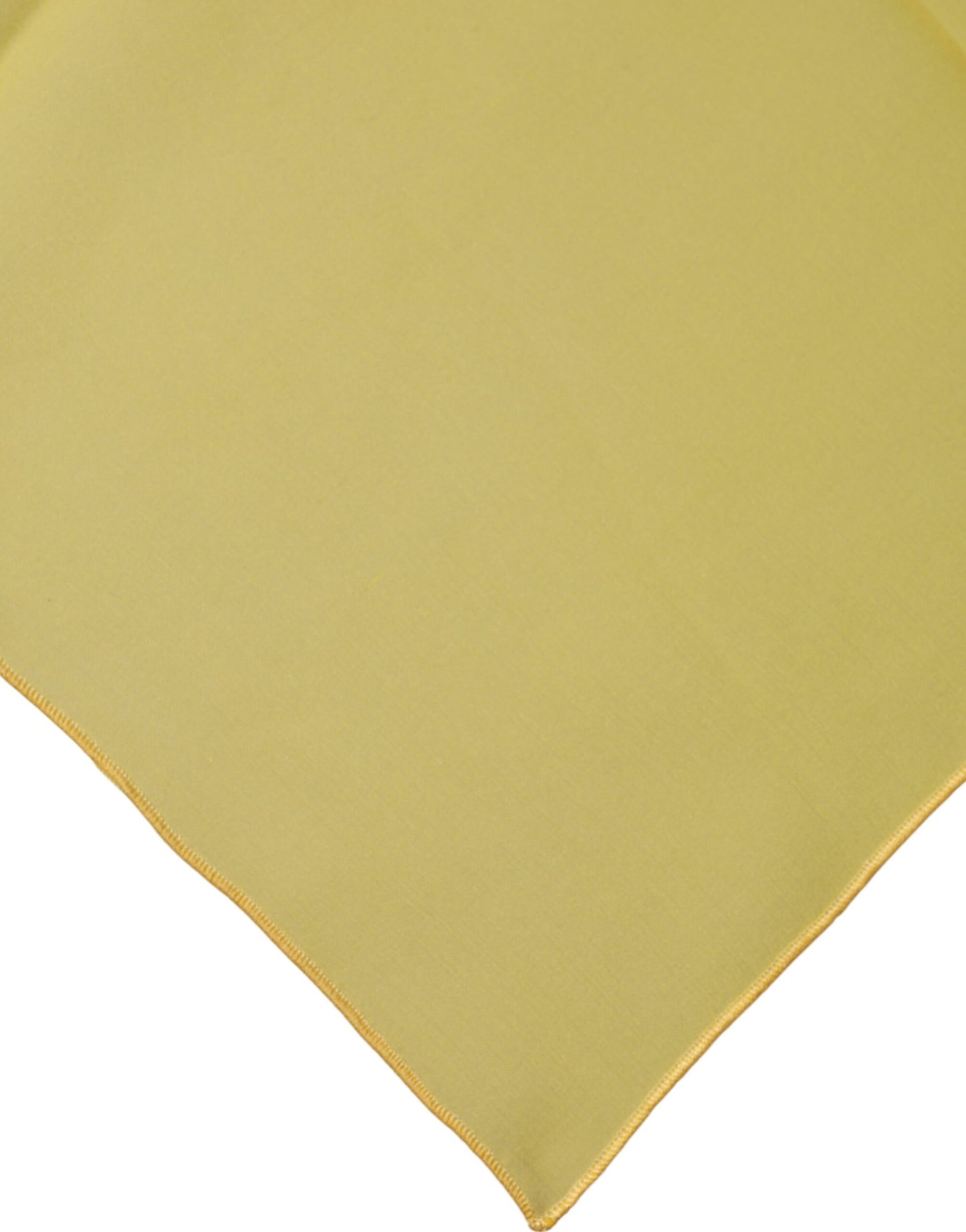 Dolce & Gabbana Yellow Silk Neck Wrap Square Foulard Scarf
