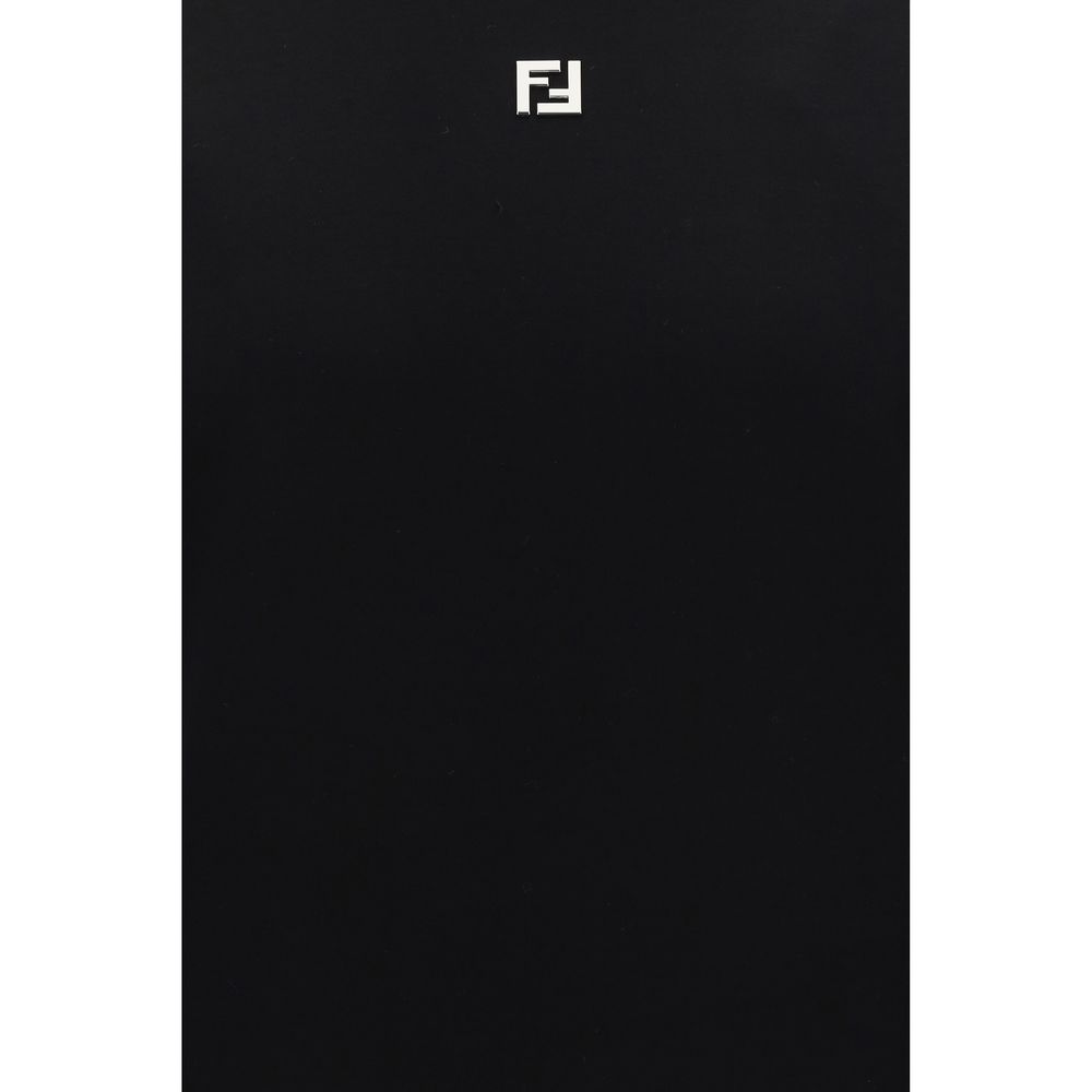 تي شيرت فندي قطني أسود