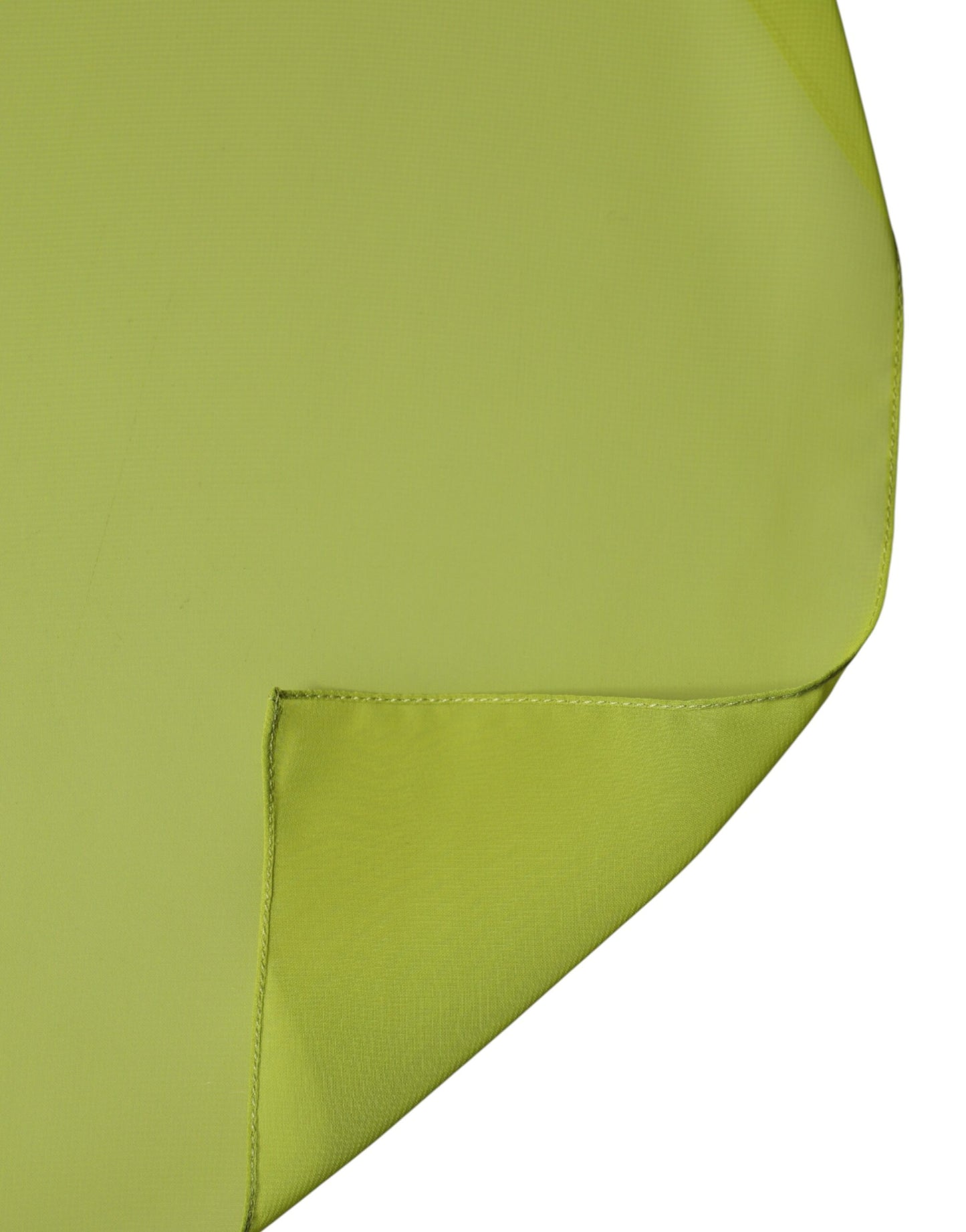 Dolce & Gabbana Green Polyester Stole Neck Wrap Shawl  Scarf