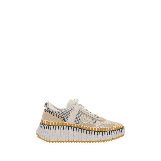 Chloé Brown Rubber Sneakers