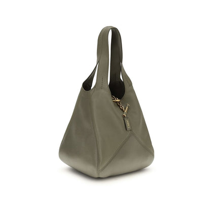 Chloé Green Buffalo Leather Shoulder Bag