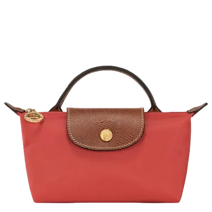 Longchamp Le Pliage Original Pouch with Handle - O\S, Tomate