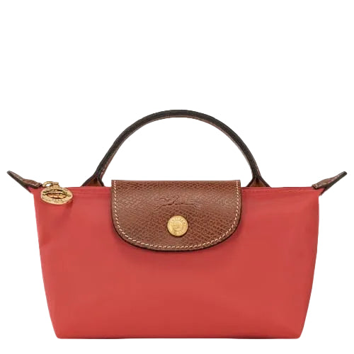 Longchamp Le Pliage Original Pouch with Handle - O\S, Tomate