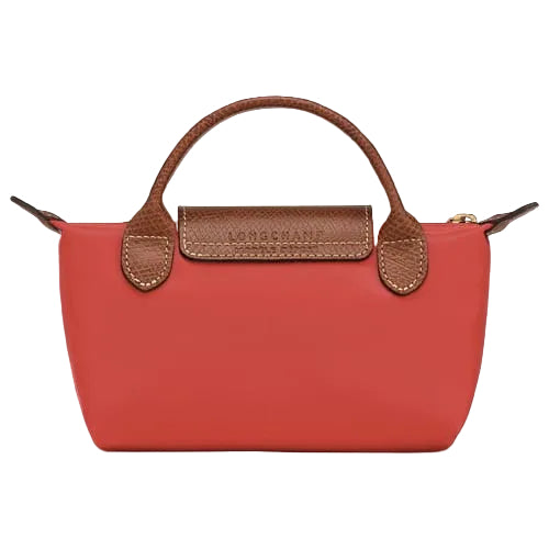 Longchamp Le Pliage Original Pouch with Handle - O\S, Tomate
