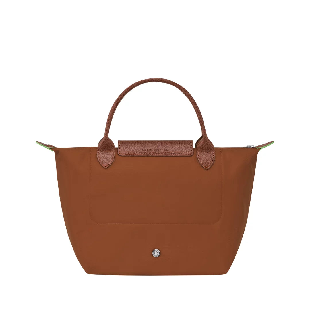 Longchamp Le Pliage Green Handbag S - S , Cognac