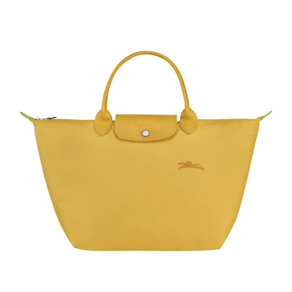 Longchamp Le Pliage Green Handbag M-M, Yellow