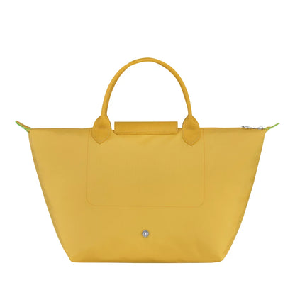 Longchamp Le Pliage Green Handbag M-M, Yellow